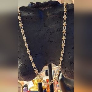 Vintage Swarovski Gold-plated Necklace